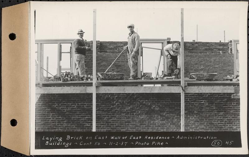 A bricklayer laying bricks — skilled trades in high demand across Cornwall