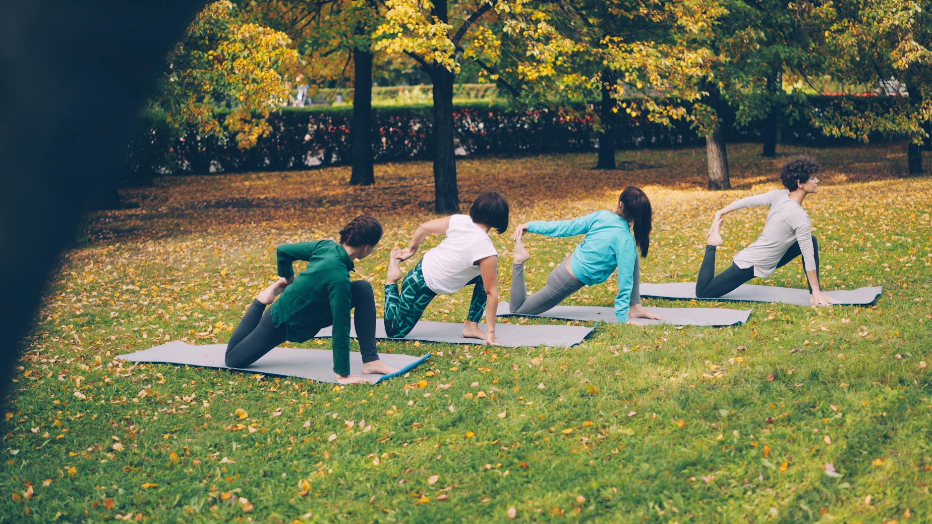 Person in a healthy wellness lifestyle setting in Cornwall nature